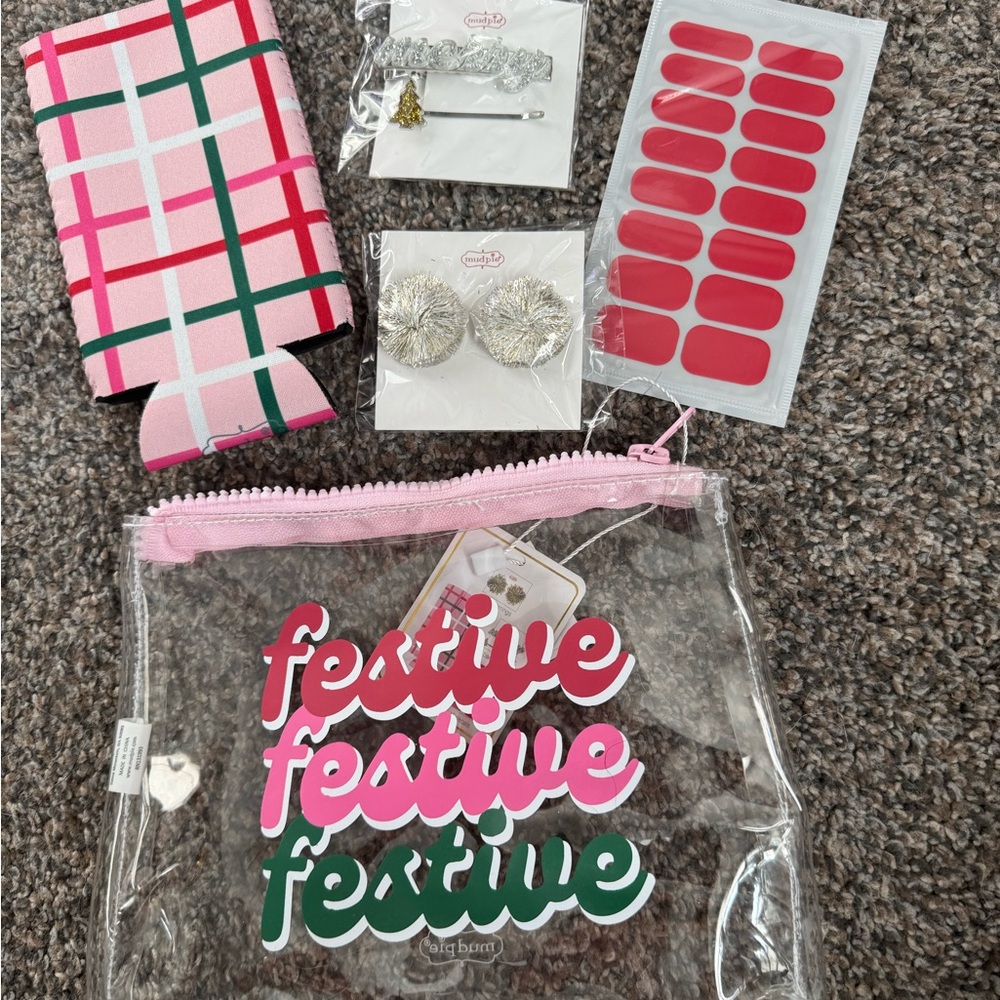 Festive Holiday Accessory Set